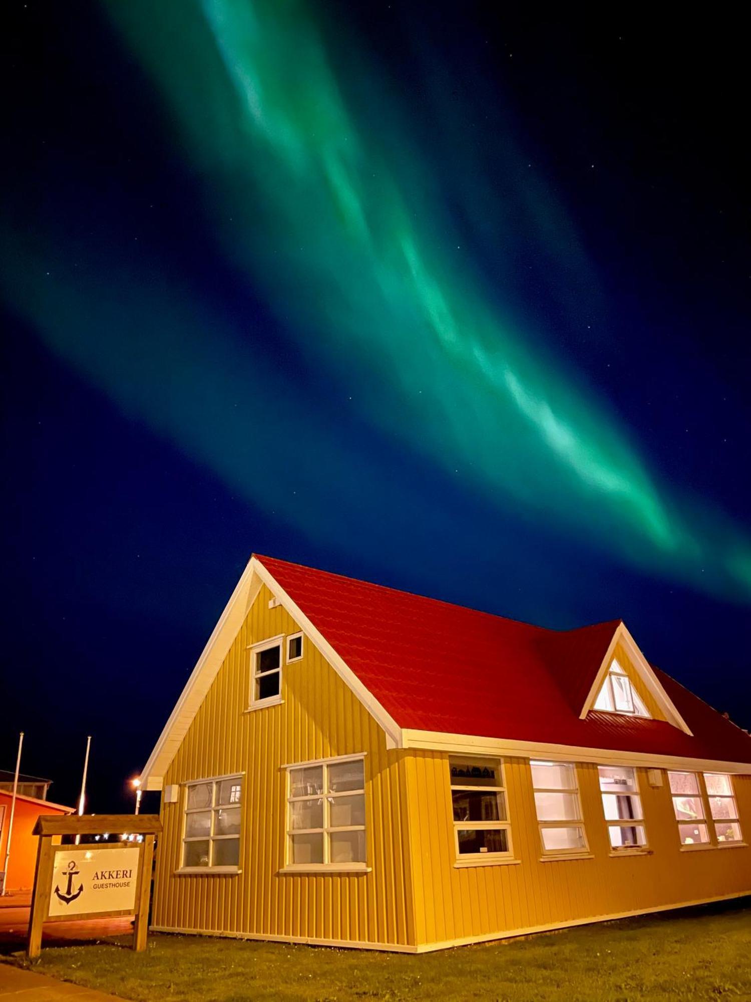Akkeri Guesthouse Stykkishólmur Exterior foto